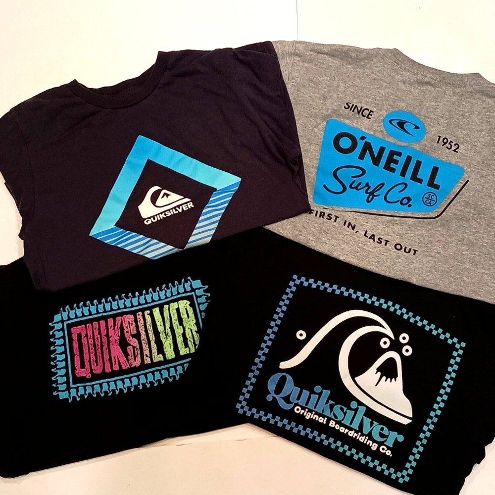 EUC QUICKSILVER/O'NEIL L/S TEE SHIRTS SZ MEDIUM